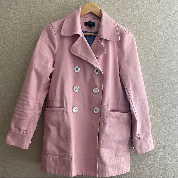 J. Crew Twill Peacoat‎ Coat - Picture 10 of 11